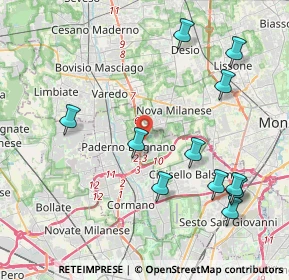 Mappa Centro Commerciale Brianza, 20037 Paderno Dugnano MI, Italia (4.57545)