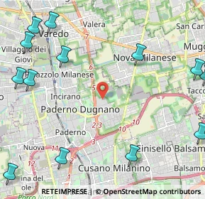 Mappa Via Strada Statale 35 dei Giovi c, 20037 Paderno Dugnano MI, Italia (3.23846)