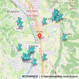 Mappa Via Pecori Giraldi, 36070 Castelgomberto VI, Italia (1.3005)