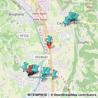 Mappa Via Pecori Giraldi, 36070 Castelgomberto VI, Italia (1.347)