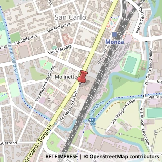 Mappa Via Gaetano Casati, 1, 20900 Monza, Monza e Brianza (Lombardia)