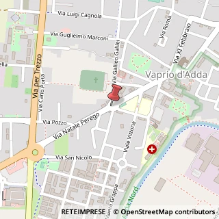 Mappa Via natale perego 48, 20069 Vaprio d'Adda, Milano (Lombardia)