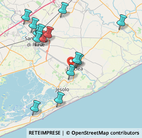Mappa Via Canalcalmo, 30016 Jesolo VE, Italia (8.68214)