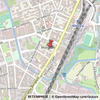 Mappa Largo Molinetto, 2, 20900 Monza, Monza e Brianza (Lombardia)