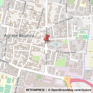 Mappa Via Lecco, 35, 20041 Agrate Brianza, Monza e Brianza (Lombardia)