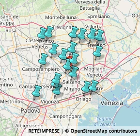Mappa Via Milano, 30037 Scorzé VE, Italia (11.4195)