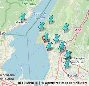 Mappa Via Manzoni, 37016 Garda VR, Italia (6.39077)