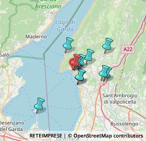 Mappa Via Manzoni, 37016 Garda VR, Italia (4.36909)