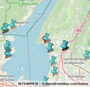 Mappa Via Manzoni, 37016 Garda VR, Italia (10.101)