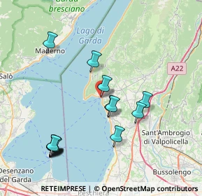 Mappa Via Manzoni, 37016 Garda VR, Italia (8.42733)