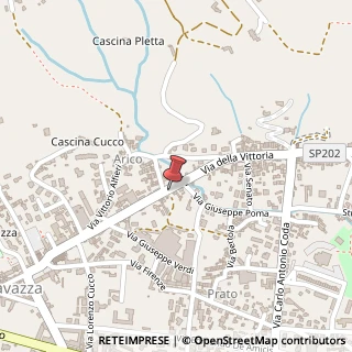 Mappa Via della vittoria 27, 13900 Biella, Biella (Piemonte)