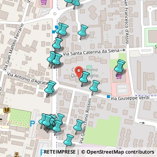 Mappa Via Giuseppe Verdi, 20864 Caponago MB, Italia (0.14138)