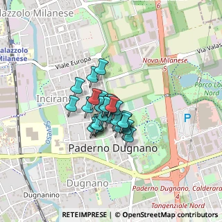 Mappa Via S. Michele del Carso, 20037 Paderno Dugnano MI, Italia (0.23077)