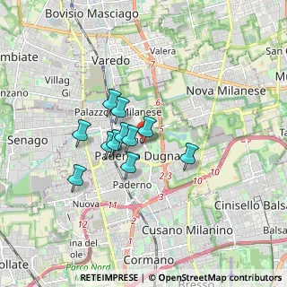 Mappa Via S. Michele del Carso, 20037 Paderno Dugnano MI, Italia (1.21818)