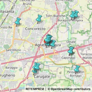 Mappa Via Ugo Foscolo, 20864 Agrate Brianza MB, Italia (1.91875)