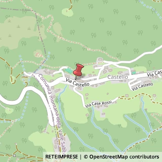 Mappa Via Castello, 86, 25080 Botticino, Brescia (Lombardia)