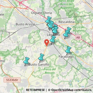Mappa SP 12, 20025 Legnano MI, Italia (3.23333)