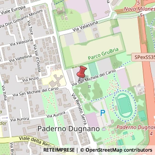 Mappa Via San Michele del Carso,  28, 20037 Paderno Dugnano, Milano (Lombardia)