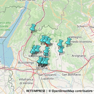 Mappa Via Bertin, 37020 Cerro Veronese VR, Italia (11.4075)