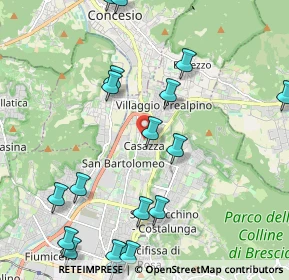Mappa Via Luigi Gadola, 25136 Brescia BS, Italia (2.742)
