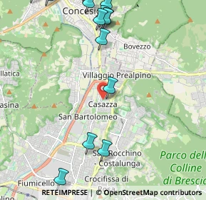 Mappa Via Luigi Gadola, 25136 Brescia BS, Italia (2.82714)