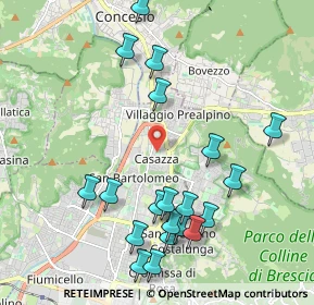 Mappa Via Luigi Gadola, 25136 Brescia BS, Italia (2.25)