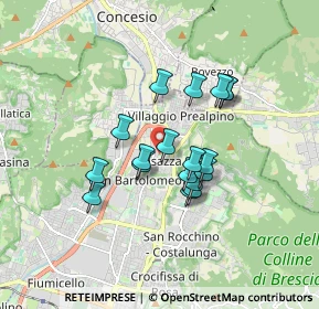 Mappa Via Luigi Gadola, 25136 Brescia BS, Italia (1.32111)