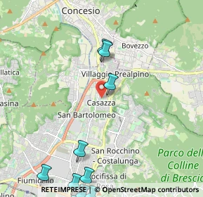 Mappa Via Luigi Gadola, 25136 Brescia BS, Italia (3.39615)