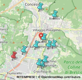 Mappa Via Luigi Gadola, 25136 Brescia BS, Italia (1.99273)