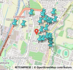 Mappa Via Luigi Gadola, 25136 Brescia BS, Italia (0.398)