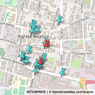 Mappa Via Antonio D'agrate, 20864 Agrate Brianza MB, Italia (0.253)