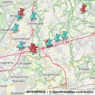 Mappa Via Trivulzina, 20864 Agrate Brianza MB, Italia (4.65091)