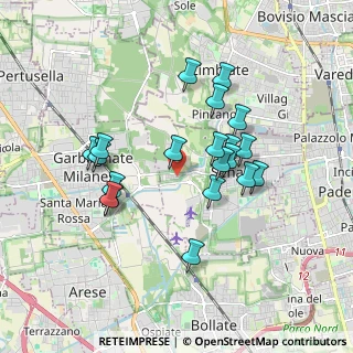 Mappa Via Bellini, 20030 Senago MI, Italia (1.615)
