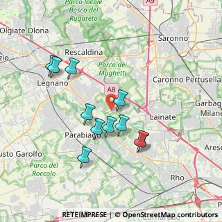 Mappa Via Carlo Calvi, 20023 Cerro Maggiore MI, Italia (3.37273)