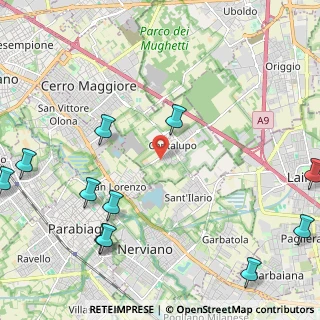 Mappa Via Carlo Calvi, 20023 Cerro Maggiore MI, Italia (3.07)