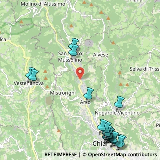 Mappa Via Duca d'Aosta, 36072 Chiampo VI, Italia (3.126)