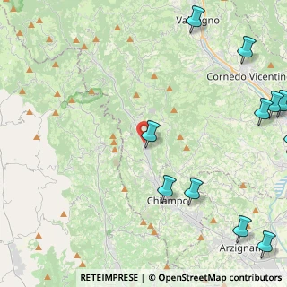 Mappa Via Duca d'Aosta, 36072 Chiampo VI, Italia (7.01)