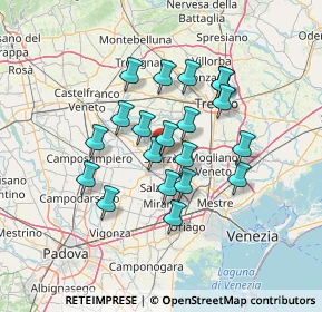 Mappa 30037 Noale VE, Italia (11.0745)