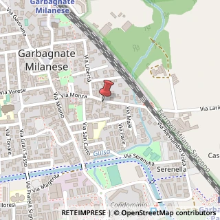 Mappa Via Monza, 50, 20024 Legnano, Milano (Lombardia)