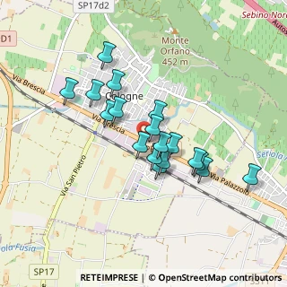 Mappa Via Chiari, 25033 Cologne BS, Italia (0.72167)