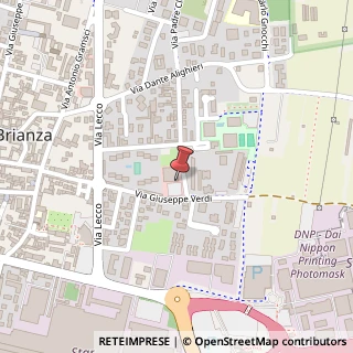 Mappa Via Giuseppe Verdi, 17, 20864 Agrate Brianza, Monza e Brianza (Lombardia)
