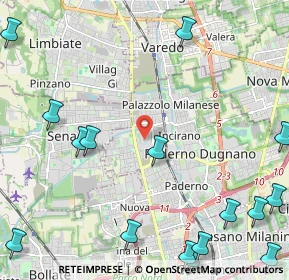 Mappa Via Paolo Magretti, 20037 Paderno Dugnano MI, Italia (3.26625)