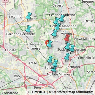 Mappa Via XXIV Maggio, 20030 Senago MI, Italia (3.69929)