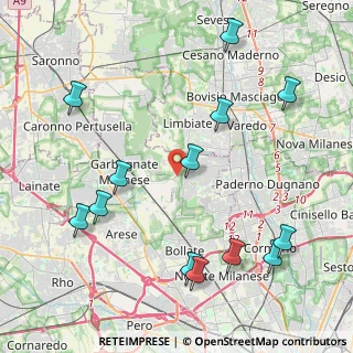 Mappa Via XXIV Maggio, 20030 Senago MI, Italia (4.97308)