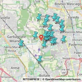 Mappa Via XXIV Maggio, 20030 Senago MI, Italia (1.5055)