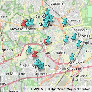 Mappa Via Federico Confalonieri, 20053 Muggiò MB, Italia (2.142)