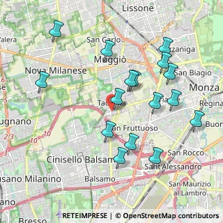 Mappa Via Federico Confalonieri, 20053 Muggiò MB, Italia (2.05313)
