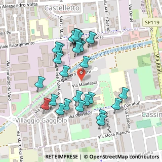 Mappa Via Bachelet, 20037 Paderno Dugnano MI, Italia (0.22414)