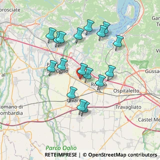 Mappa Via dello Zino, 25033 Cologne BS, Italia (6.92118)