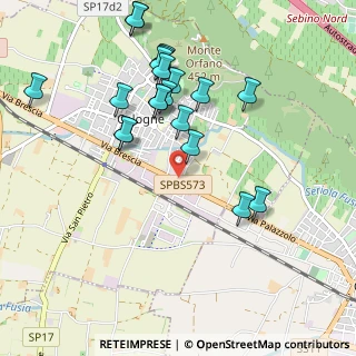 Mappa Via dello Zino, 25033 Cologne BS, Italia (1.0275)